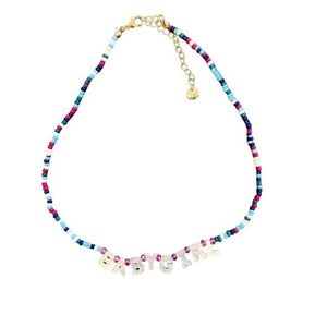 4/$30 🌿 NWOT BP Baby Girl Beaded Necklace in Gold- Multi‎